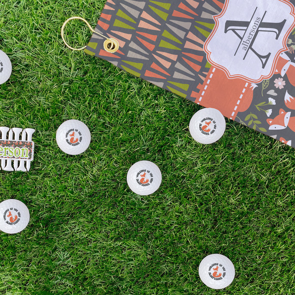 Fox Trail Floral Golf Balls - Generic - Set of 12 - LIFESTYLE