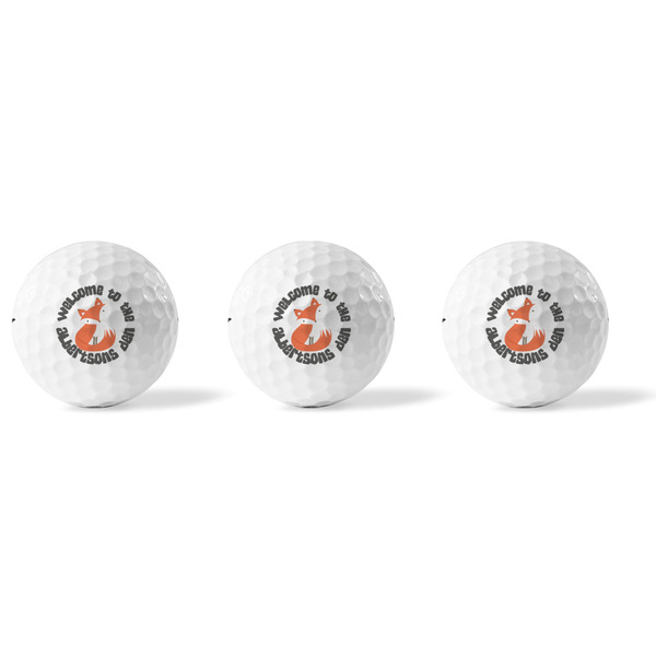 Fox Trail Floral Golf Balls - Titleist - Set of 3 - APPROVAL