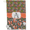 Fox Trail Floral Golf Towel (Personalized)