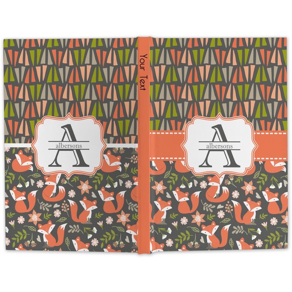 Fox Trail Floral Hard Cover Journal - Apvl