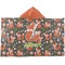 Fox Trail Floral Hooded towel
