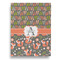 Fox Trail Floral House Flags - Double Sided - FRONT