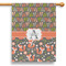 Fox Trail Floral House Flags - Single Sided - PARENT MAIN