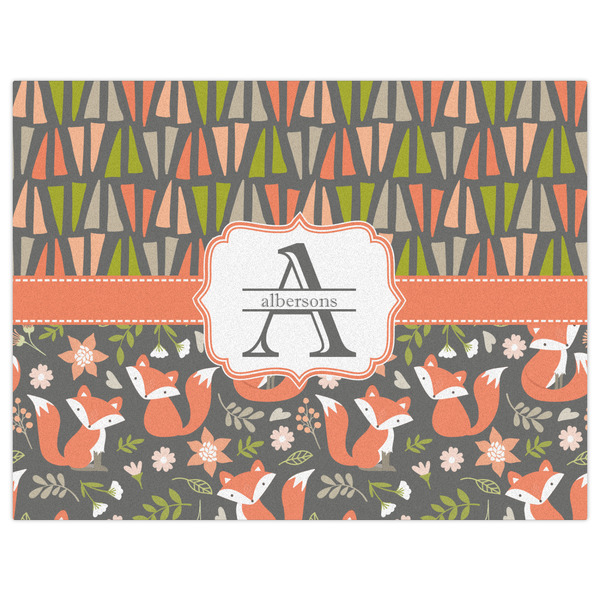 Fox Trail Floral Indoor / Outdoor Rug - 6'x8' - Front Flat