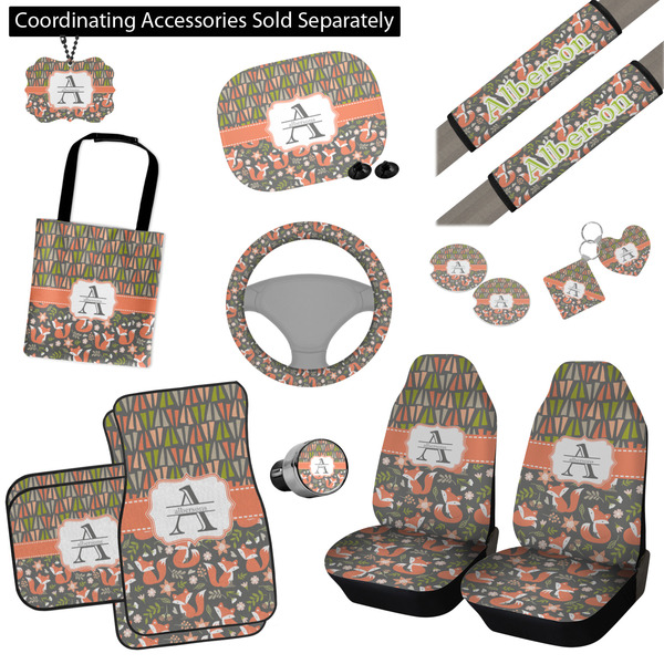 Fox Trail Floral Interior Car Accessories