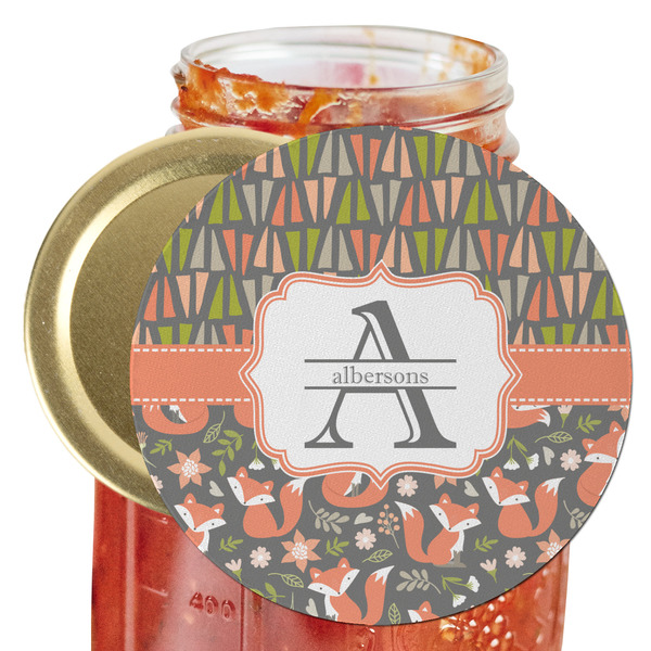 Custom Fox Trail Floral Jar Opener (Personalized)