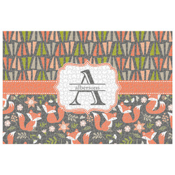 Fox Trail Floral Jigsaw Puzzle - 1000-piece (Personalized)