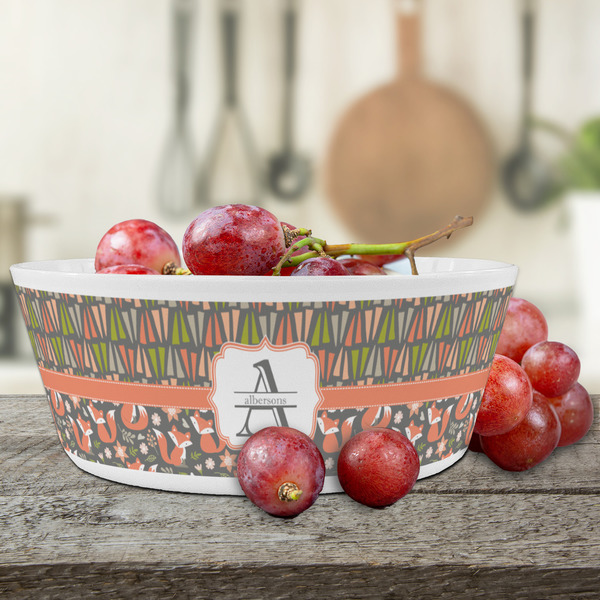Fox Trail Floral Kids Bowls - LIFESTYLE
