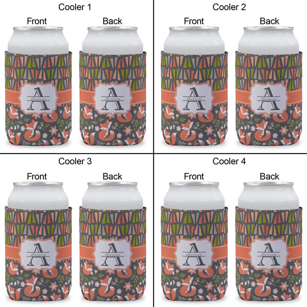 Fox Trail Floral Can Sleeve (Approval)