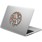 Fox Trail Floral Laptop Decal (Personalized)