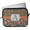 Fox Trail Floral Laptop Sleeve / Case - 13" (Personalized)