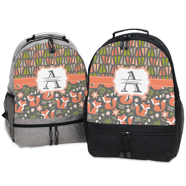 Fox Trail Floral Large Backpacks - Both