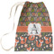 Fox Trail Floral Large Laundry Bag - Front View
