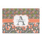 Fox Trail Floral Large Rectangle Car Magnets- Front/Main/Approval