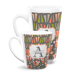 Fox Trail Floral Latte Mug (Personalized)