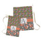 Fox Trail Floral Laundry Bag - Both Bags
