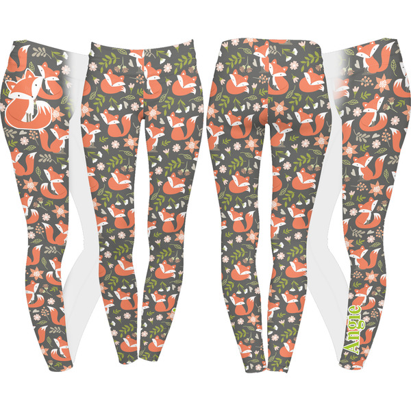 Fox Trail Floral Leggings Turn Around - Apvl
