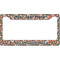 Fox Trail Floral License Plate Frame - Style B (Personalized)