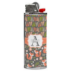 Fox Trail Floral Case for BIC Lighters (Personalized)