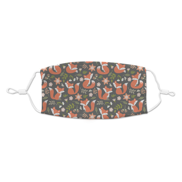 Custom Fox Trail Floral Kid's Cloth Face Mask
