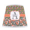 Fox Trail Floral Poly Film Empire Lampshade - Front View