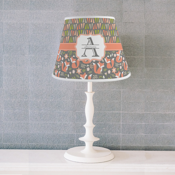 Fox Trail Floral Poly Film Empire Lampshade - Lifestyle