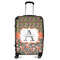 Fox Trail Floral Suitcase - 24" Medium - Checked (Personalized)