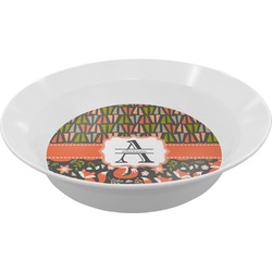 Fox Trail Floral Melamine Bowl (Personalized)