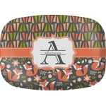 Fox Trail Floral Melamine Platter (Personalized)