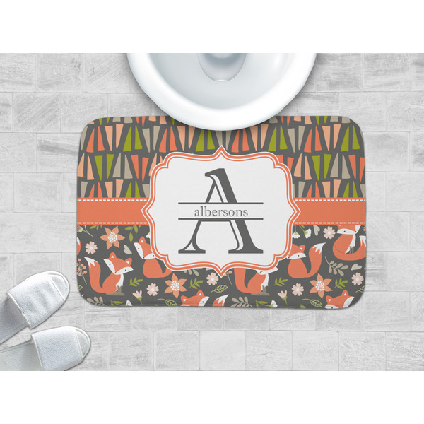 Fox Trail Floral Memory Foam Bath Mat - LIFESTYLE 34x21