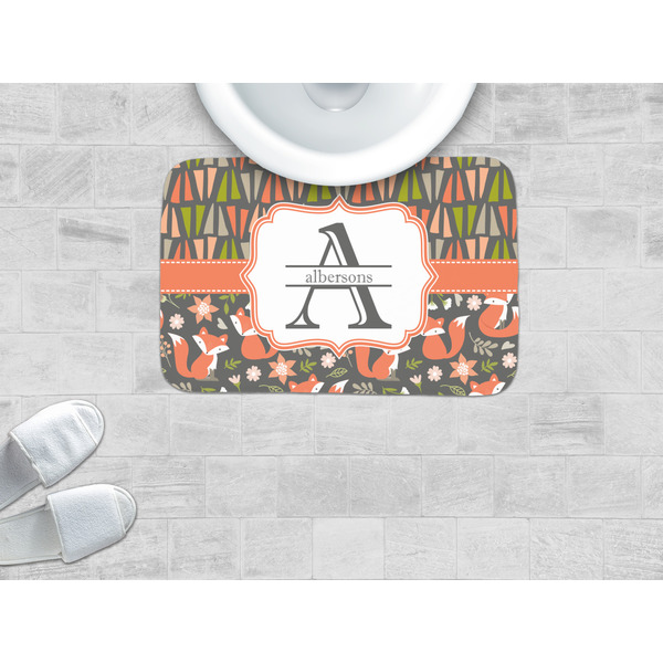 Fox Trail Floral Memory Foam Bath Mat - LIFESTYLE