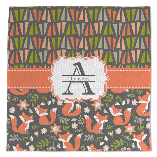 Fox Trail Floral Microfiber Dish Rag - APPROVAL