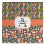 Fox Trail Floral Microfiber Dish Towel (Personalized)