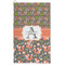 Fox Trail Floral Microfiber Golf Towel - Large (Personalized)