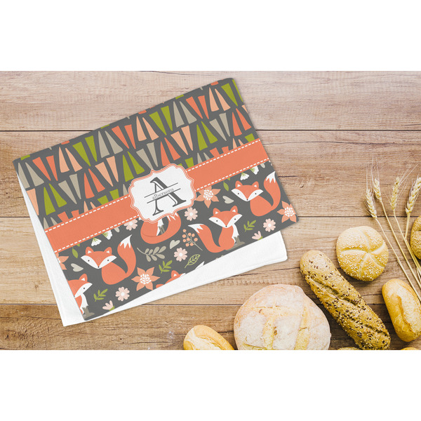 Fox Trail Floral Microfiber Kitchen Towel - LIFESTYLE