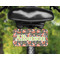 Fox Trail Floral Mini License Plate on Bicycle - LIFESTYLE Two holes