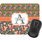Fox Trail Floral Rectangular Mouse Pad