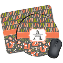 Fox Trail Floral Mouse Pad (Personalized)