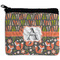Fox Trail Floral Neoprene Coin Purse - Front