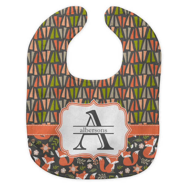 Fox Trail Floral New Bib Flat Approval