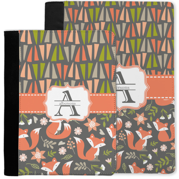 Fox Trail Floral Notebook Padfolio - MAIN