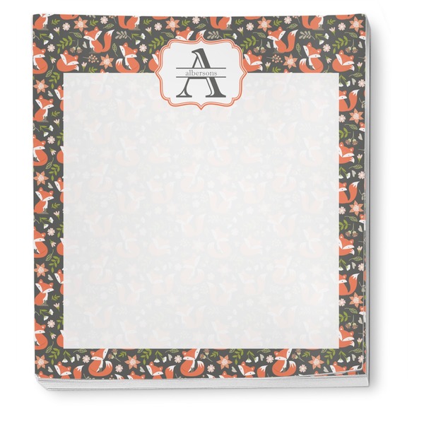 Fox Trail Floral Notepad - Apvl