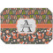 Fox Trail Floral Octagon Placemat - Single front