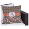 Fox Trail Floral Outdoor Pillow - 20" (Personalized)