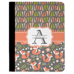 Fox Trail Floral Padfolio Clipboard - Large (Personalized)