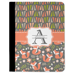 Fox Trail Floral Padfolio Clipboard (Personalized)