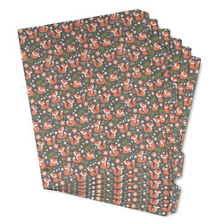 Fox Trail Floral Binder Tab Divider - Set of 6 (Personalized)