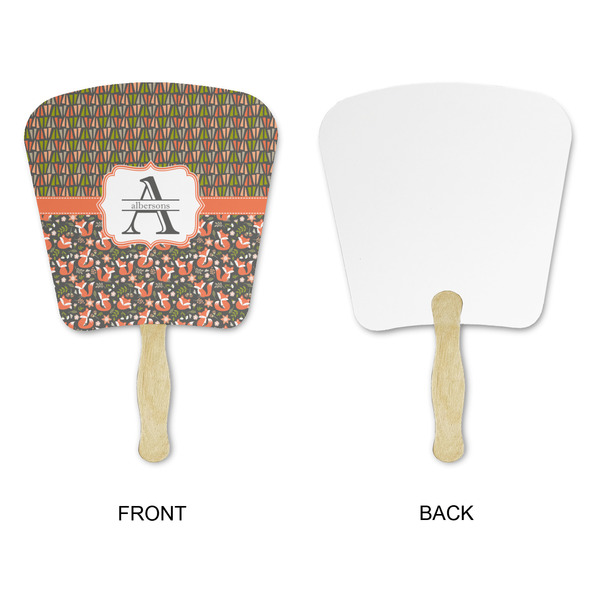 Fox Trail Floral Paper Fans - Approval