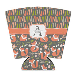 Fox Trail Floral Party Cup Sleeve - with Bottom (Personalized)