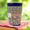 Fox Trail Floral Party Cup Sleeves - with bottom - Lifestyle